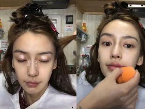 明星给自己化妆视频,跟随偶像学技巧，打造完美妆容